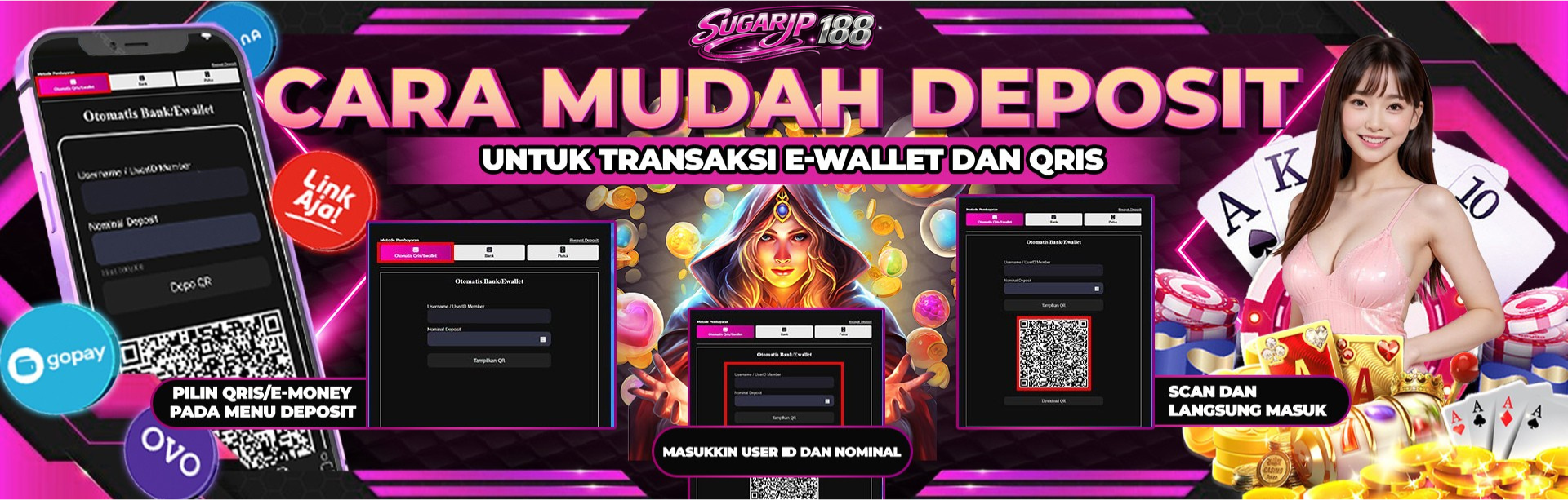 CARA MUDAH DEPOSIT QRIS