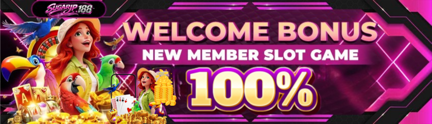 WELCOME BONUS 100% SLOT
